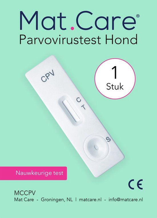 Mat Care Pet test CPV parvovirustest voor honden