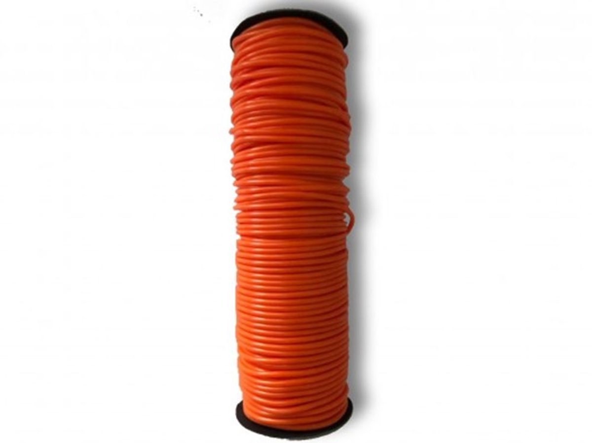Simply springtouw oranje 4 mm - 100 meter PVC kinderspeelgoed.