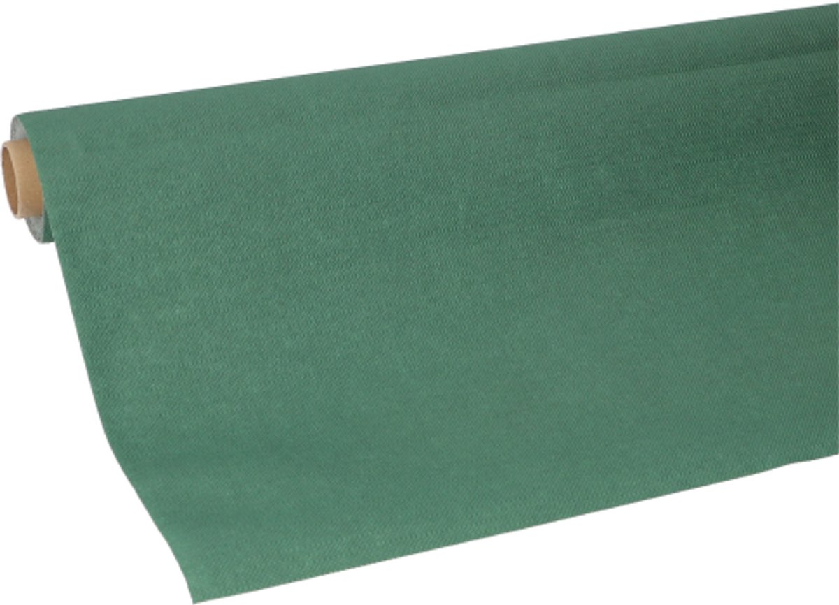 10x Tafelkleed Tissue ROYAL Collection 5 m x 118 m donkergroen