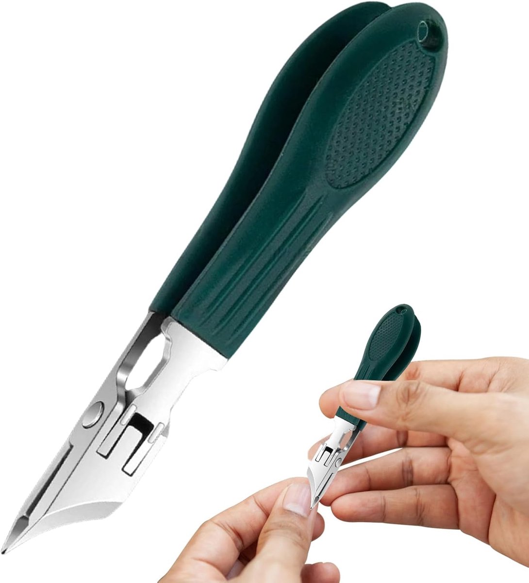 Nagelknipper - Teennagel Trimmer - Hygiënisch Knippen - Anti-Splash Ontwerp - 9 x 2 x 5 cm