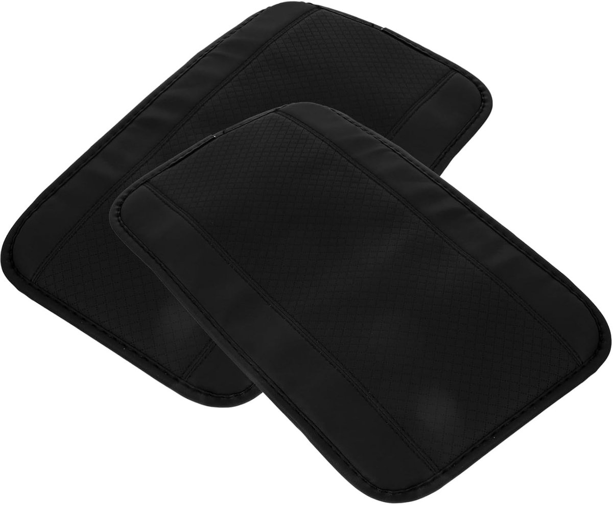 Autogordel Hoezen - Veiligheidsgordel Kussens - Comfortabel Rijden - Zachte Spons Vulling - 32x19cm - Zwart