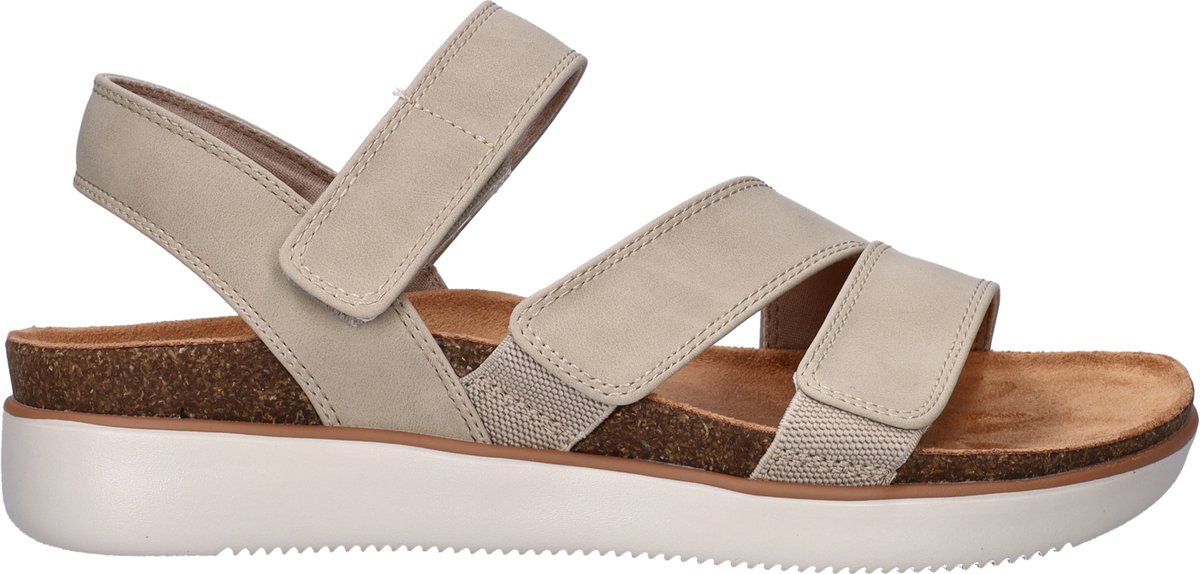 Skechers Lifted Comfort dames sandaal - Taupe - Maat 42