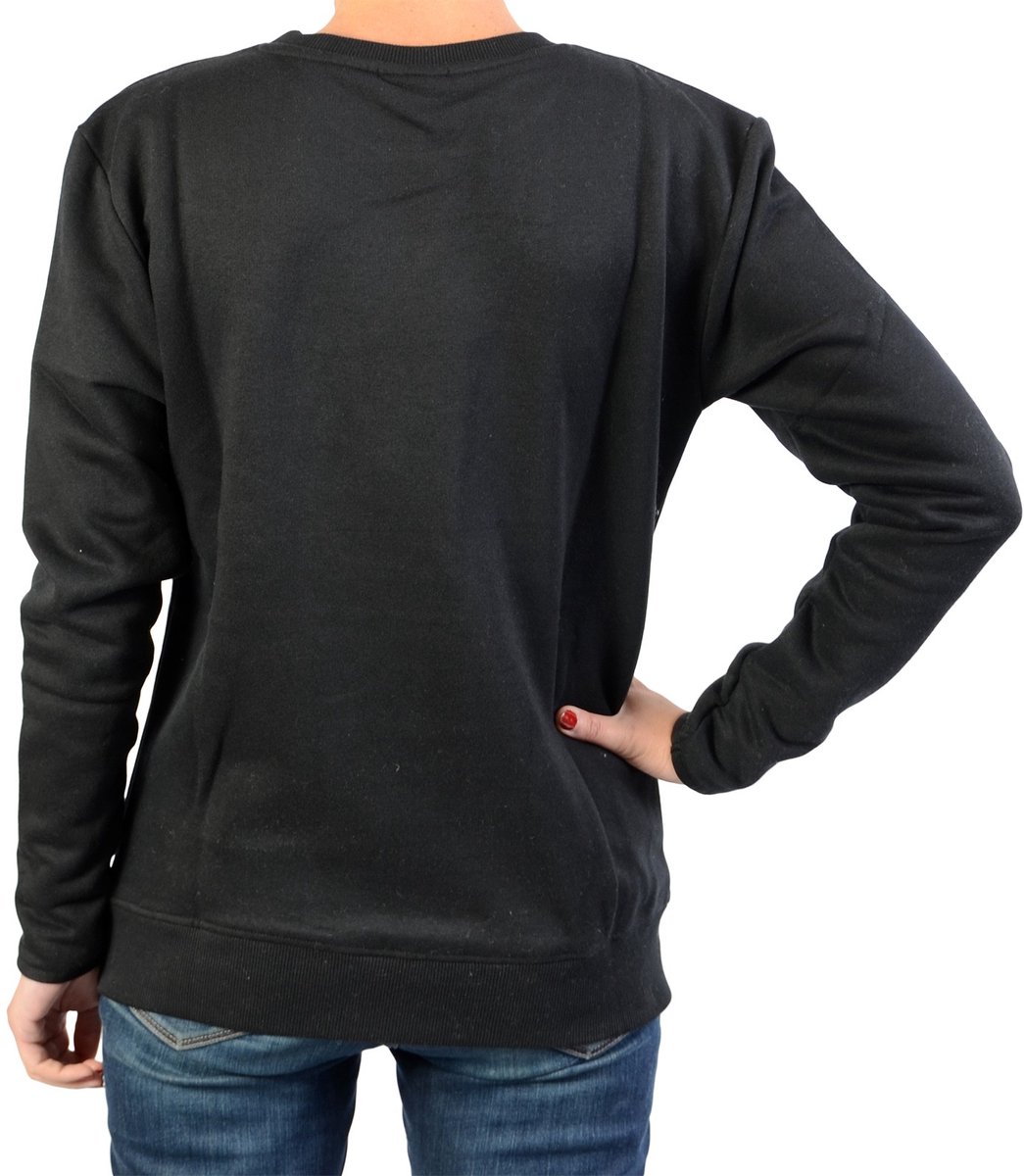 Caserta 2-sweater Zwart