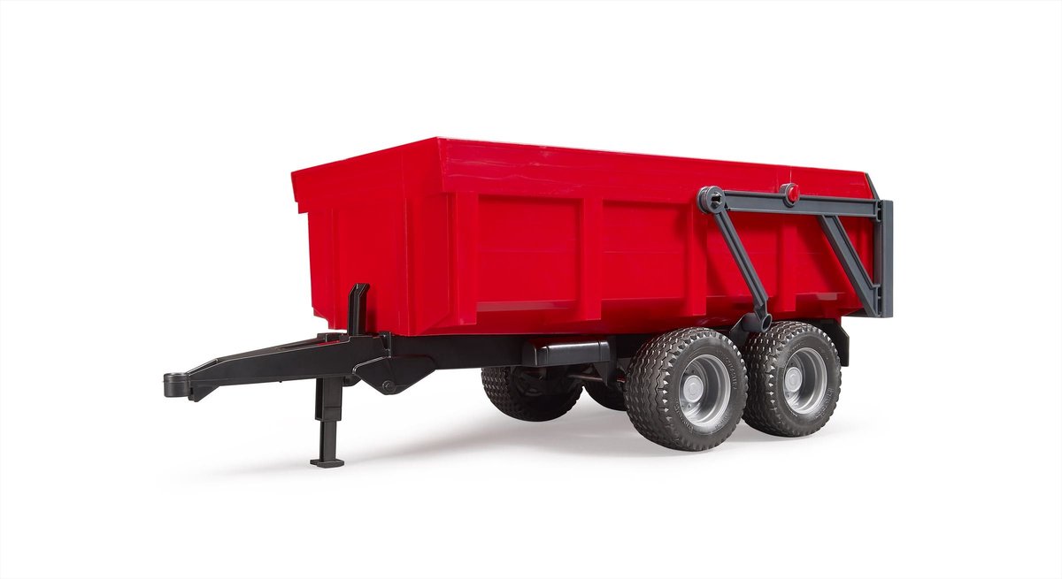 Bruder Kieptrailer Rood – kiepbare aanhanger met automatische klep thumbnail 5