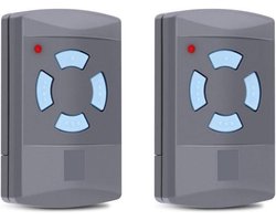 GELLDG Geschikt voor Hörmann HSM4-868 Handzender voor Garagedeuren – 2-pack – Afstandsbediening geschikt voor Hörmann Garagedeuropeners (SupraMatic, ProMatic, RotaMatic, LineaMatic) – 4-kanaals – 868,3 MHz – Inclusief batterijen