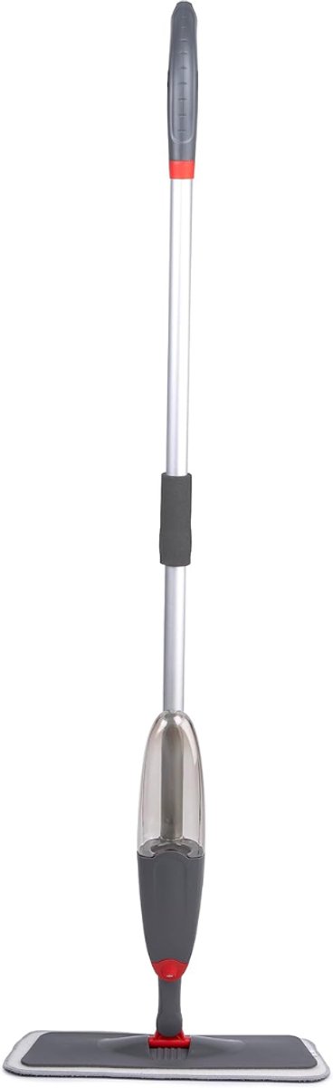 MIRA® Dweil met spray - Dweil - Mop - Grijs - 126cm x 36cm x 10cm