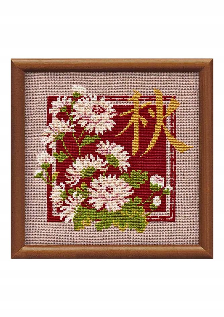 RIOLIS 813 Kruissteek Borduurset "Herfst" 20x20 cm