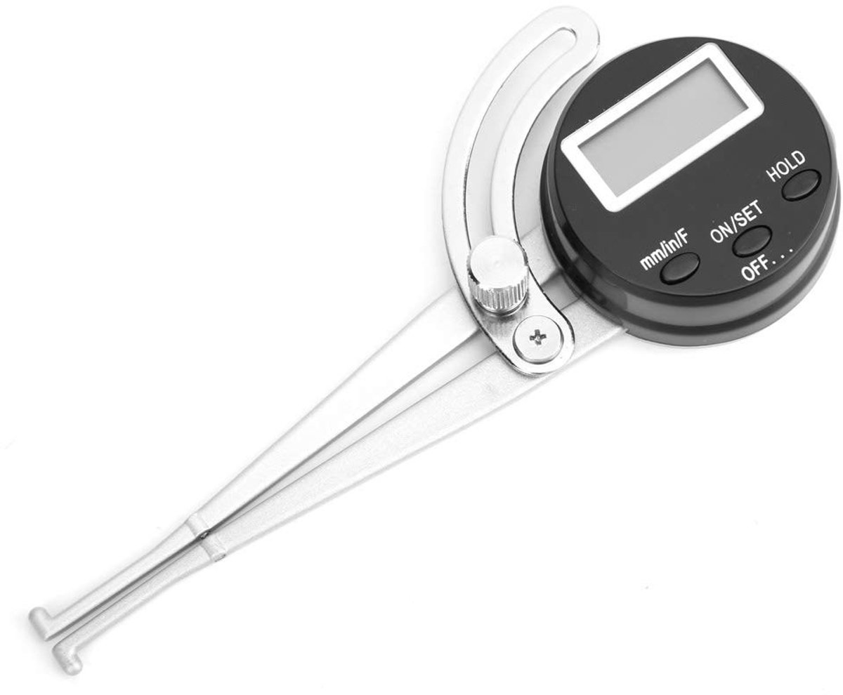 Dailygoods- Schuifmaat Duurzaam - Digitale Schuifmaat - Aftekenhulp - Handknijper Fitness - Comfortabele Handgreep - Groot LCD-Scherm