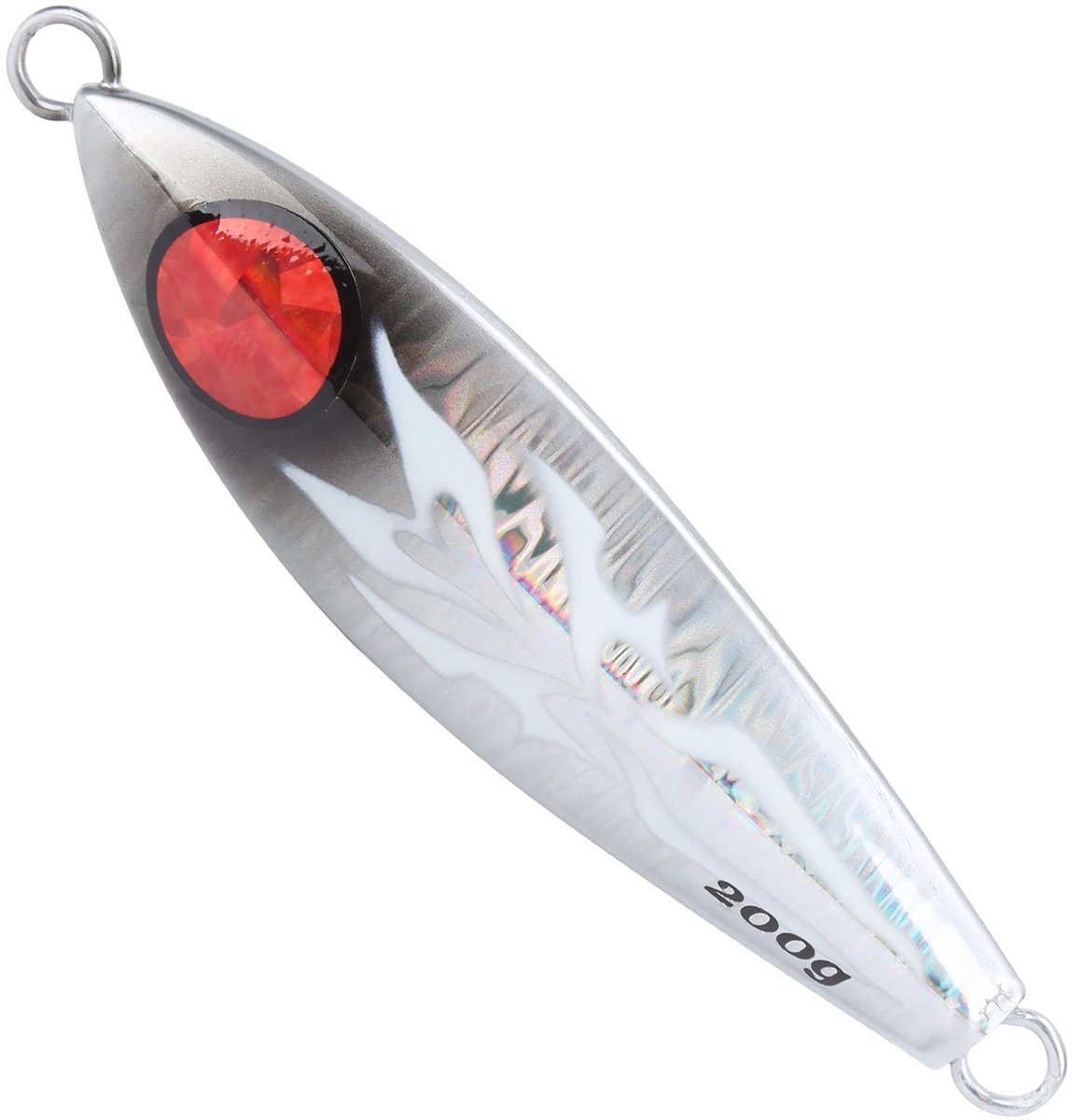 Dailygoods- Vissenlokken 200g - Kunstmatige Aas - Lichtgevend - Zoutwater - Jigging - Zeevisgerei - Kunstaas