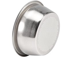 Dailygoods- Koffiefiltermand 54 mm - Metalen Portafiltercontainer - Roestvrij Staal - Espresso-Filtermand - Eenvoudig te Reinigen - Veilig Vergrendelingsontwerp - Filterhouder