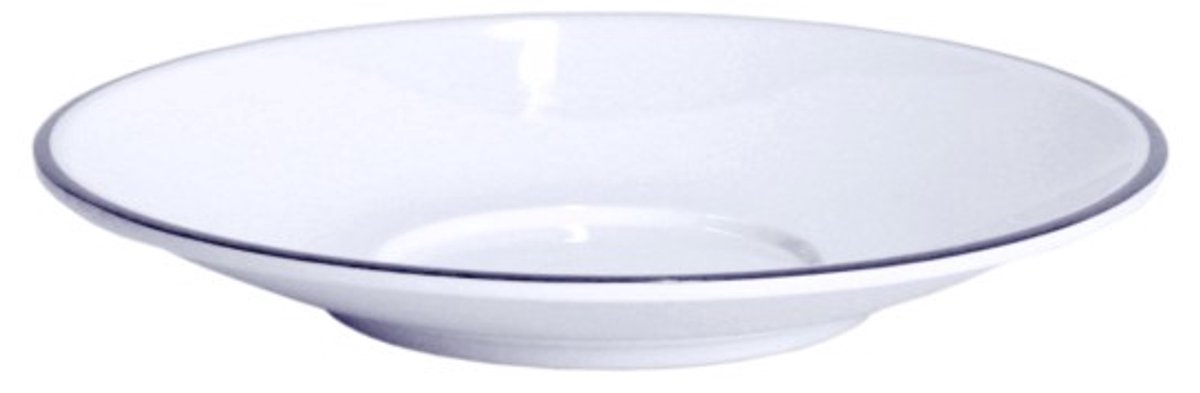 Gimex Linea Blauw Melamine Schotel - Duurzaam & Stijlvol Campeerbestek