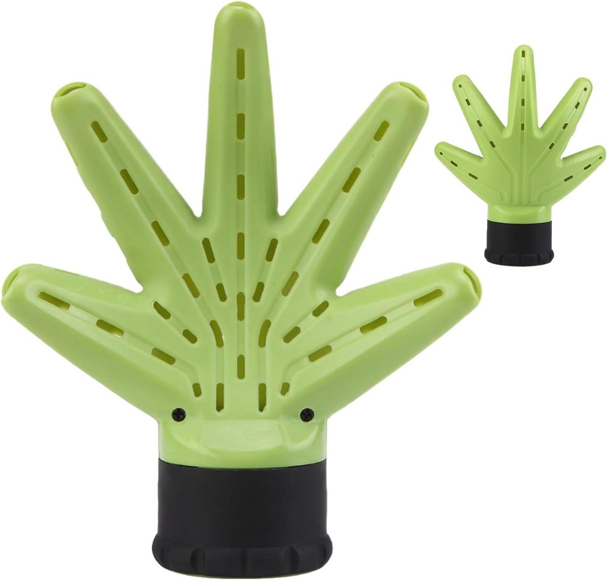 Haardroger Diffuser - Krul Diffuser - Haar Styling - Innovatief Luchtstroomontwerp - 20 x 16 cm - Zwart