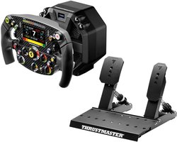 Thrustmaster T598 Servo Base + SF-25 Wheel + Raceline Pedals LTE - Direct Drive Force Feedback Sim Racing Bundle - PS5 - PC)