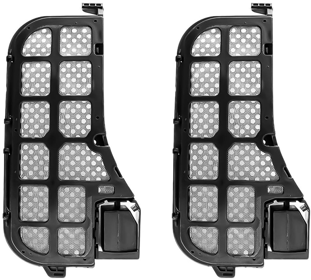 Dailygoods- Stofzuigertankfilter 2-Pack - Roborock G20/S8/S8+/S8 Pro Ultra - Stofzuigeraccessoires - Luchtfilter - Eenvoudig te installeren - 80 x 175 mm - Filter