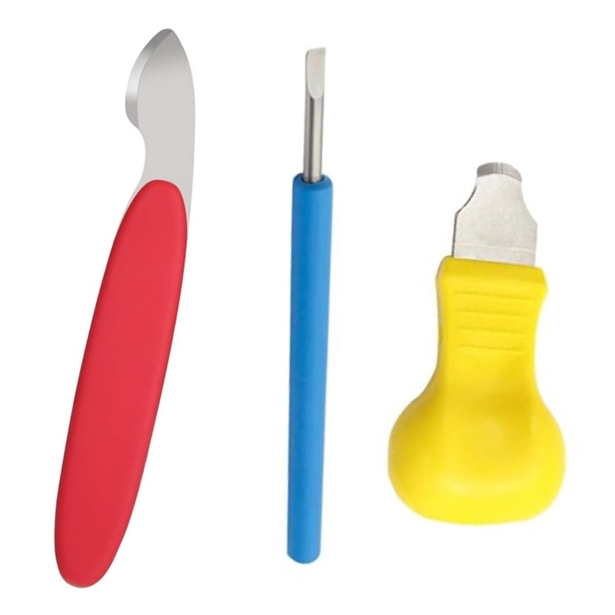 ZEYNOMAX - Reparatieset voor horloges - Horlogeopener - Handig gereedschap - Geel, rood, blauw - Horloge repareren - Perfect voor hobbyisten - Compa...
