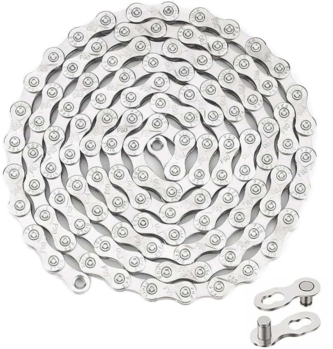 Dailygoods- Fiets Ketting 9-speed - MTB Ketting - 1/2 x 11/128 Inch - 116 Links - Staal - 300g - Fietsketting