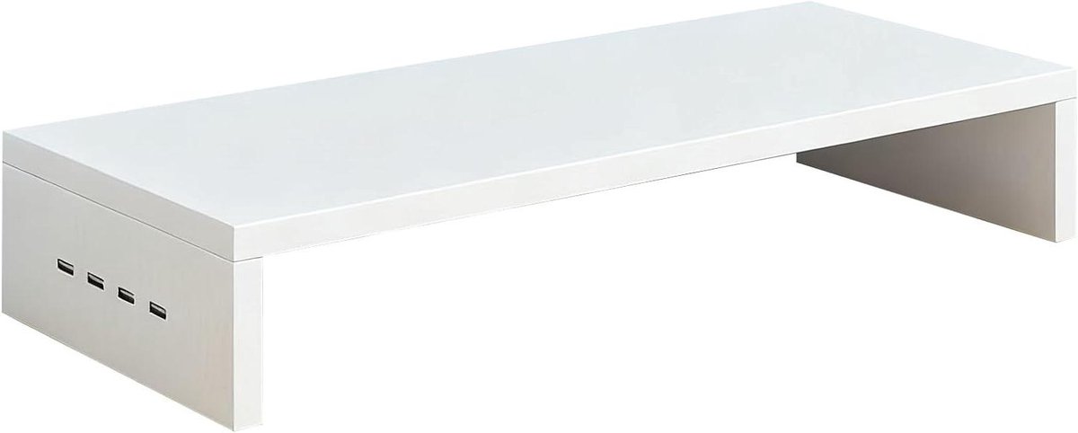 Monitor Verhoger - Bureau Organizer - Ergonomisch Werken - Met Ventilatie - 50 cm - Multicolor