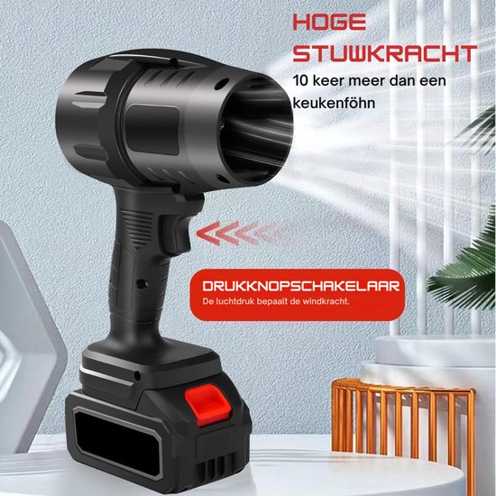 Accu Bladblazer - Blaasmachine - Bladblazer - krachtig van Merkloos	 — afbeelding 4