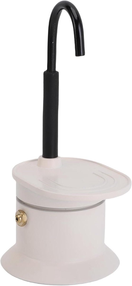 Koffiezetapparaat Enkele Buis - Mini Express - Koffie Zetten - Snelle Brouwefficiëntie - 50 Ml Kop - Wit