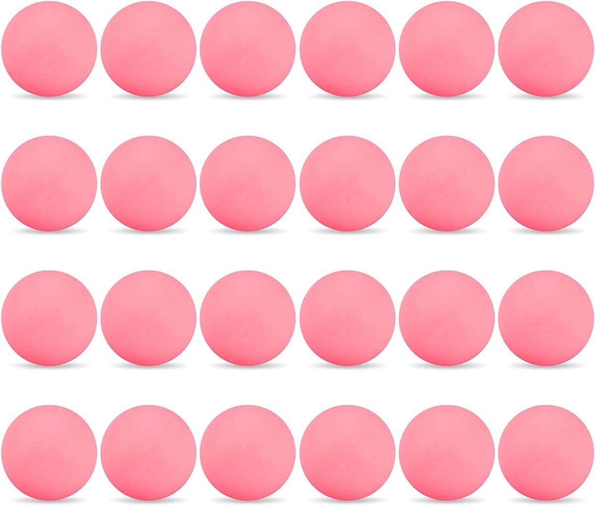 Tafeltennisballen - Oefenballen - Training verbeteren - 3-sterren kwaliteit - 24 stuks - Wit
