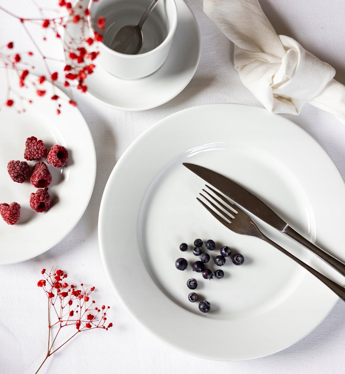 Lubiana Corona Wit Porseleinen Servies 36 Delig voor 12 Personen