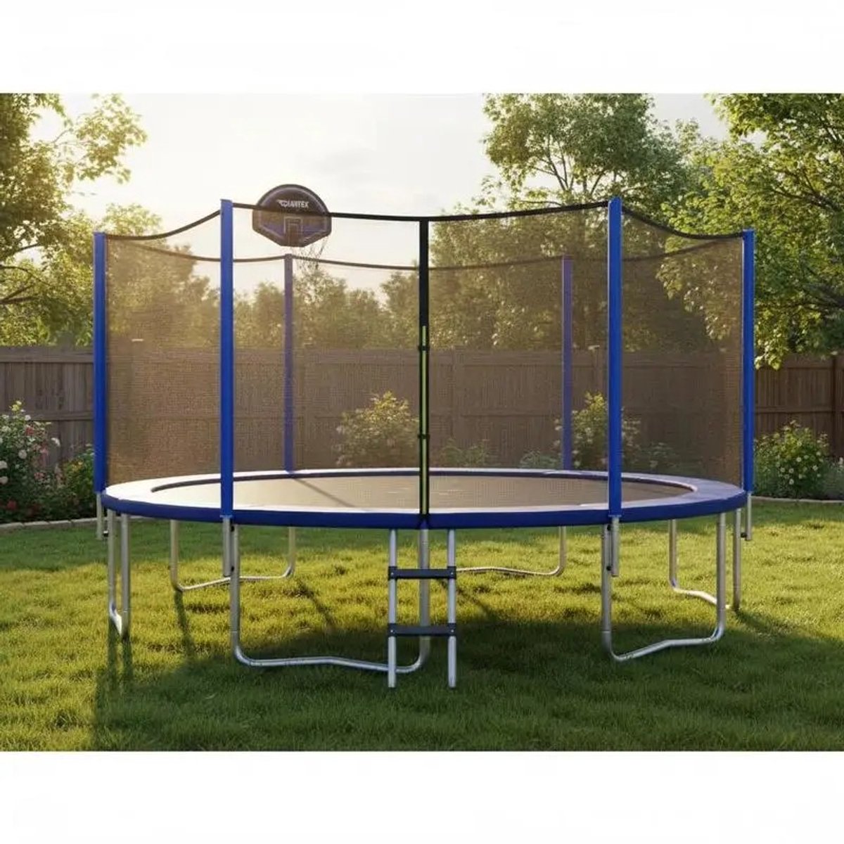 Dailygoods 12/14/15/16 Voet Buiten Trampoline voor Recreatie met Veiligheidsnet - 12 ft