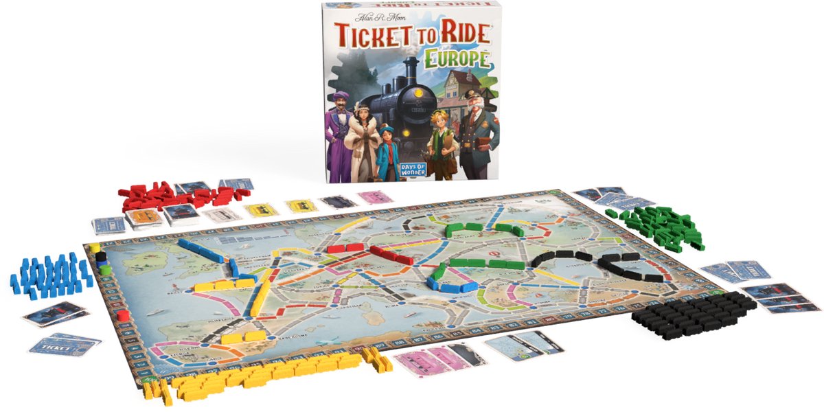 Ticket to Ride Europe - Nederlandstalig Bordspel - Strategisch Gezelschapsspel voor Familie & Vrienden — afbeelding 4