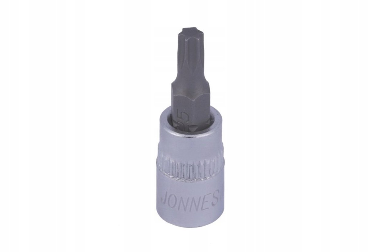 Jonnesway Torx T25 Bit Dop 1/4" 37mm - Precisie Gereedschap