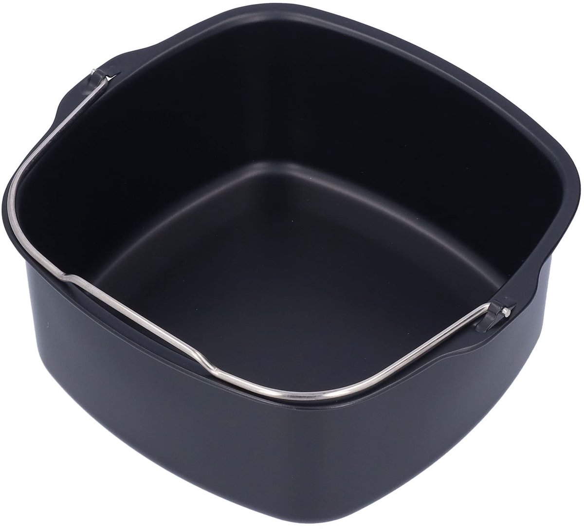 Dailygoods- Cakevorm 18 cm - Bakvorm voor Airfryer - Vaatwasserbestendig - Voedselveilig Materiaal - Geschikt voor HD9925/HD9860/HD9905