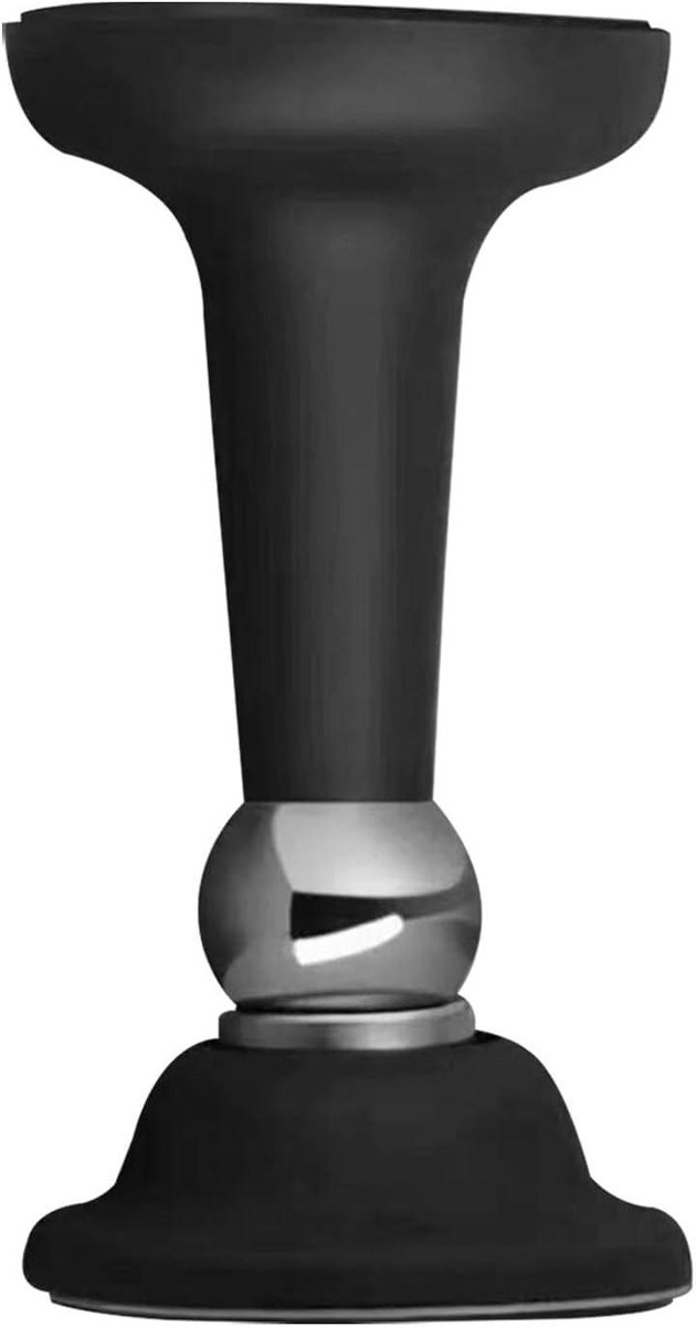 Magneet Deurstop - Deurhouder - Deur Open Houden - Geen Boren Nodig - 10 x 5 cm - Zwart