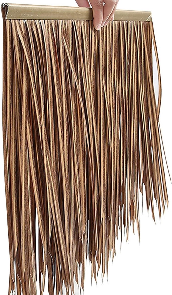 Kunstmatige Riet - Decoratie Dakbedekking - Tuin Decoratie - Weerbestendig Materiaal - 15 Stuks - Natuurlijk