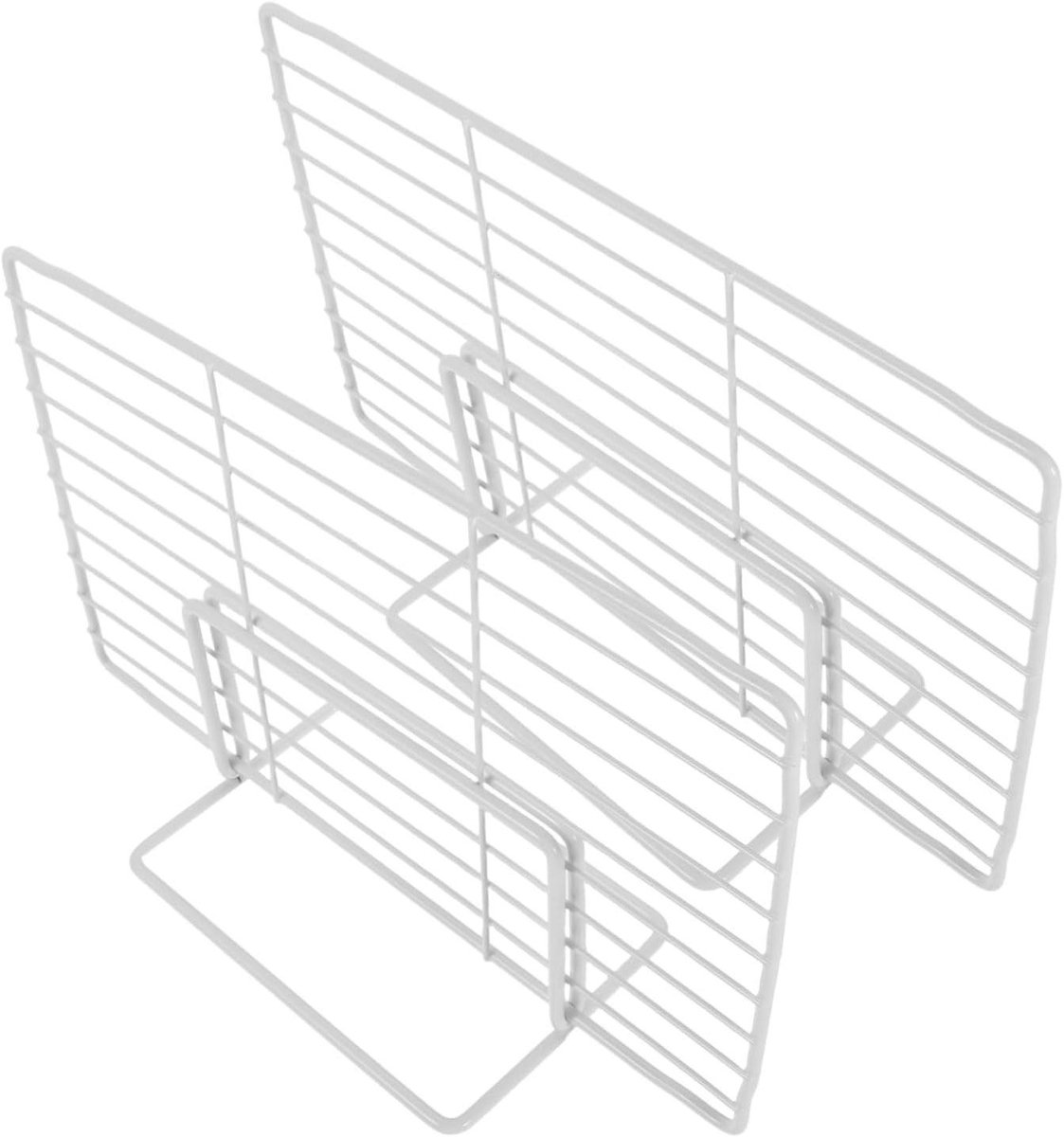 Koelkast Verdelers - Lade Scheiders - Ordelijk Opbergen - Consistente Koeling - 43 x 18 x 95 cm - Wit