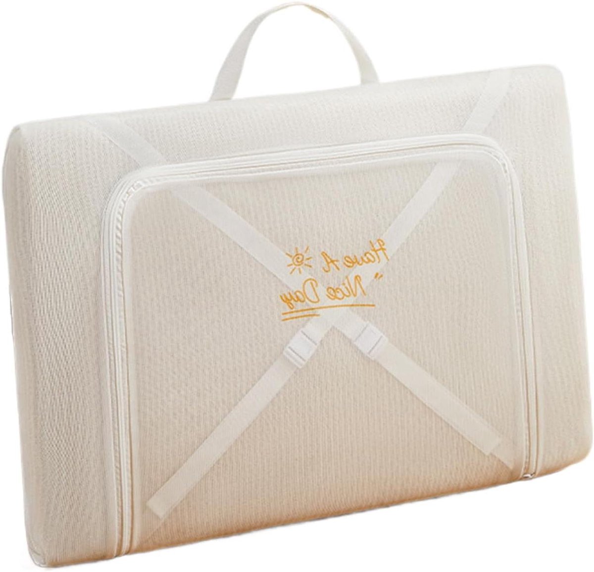 Waszak voor truien - Netstof kledingzak - Beschermend wassen - Ademend mesh materiaal - 50 x 40 x 6 cm