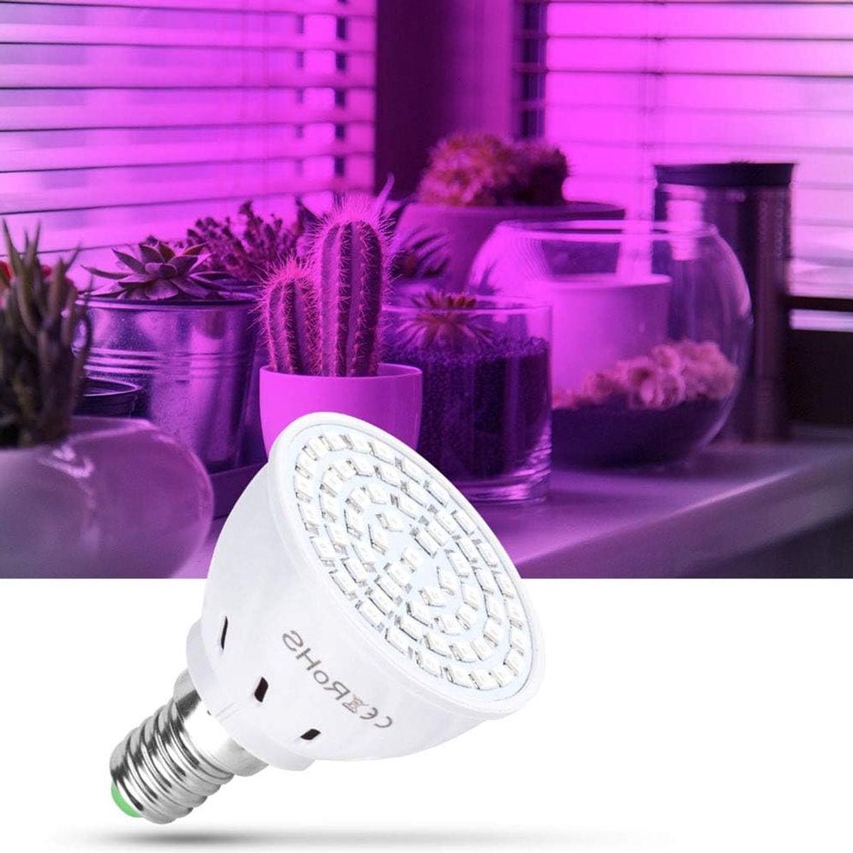 Groei Lamp - Plantenlamp LED - Planten Kweken - Energiezuinig - E27 Fitting - Wit