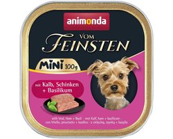 Animonda Vom Feinsten MINI Serie - Honden Natvoer - Mix 32x100g - Graanvrij