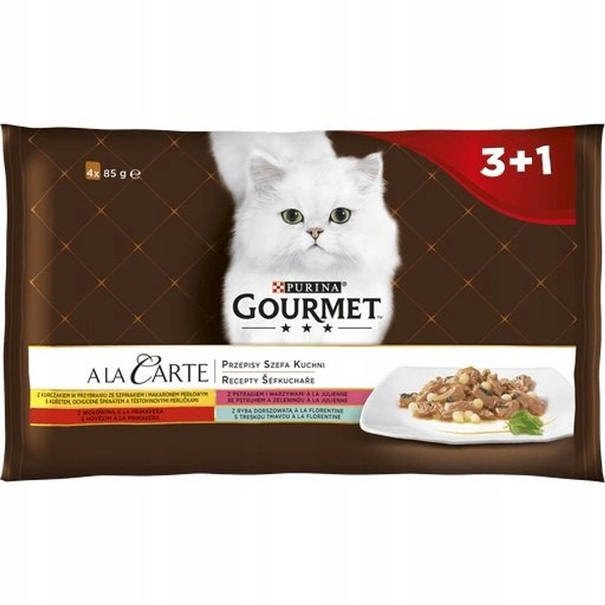 Purina Purina Gourmet Perle Ala Carte - Natvoer - Mix Smaken - 48x85g