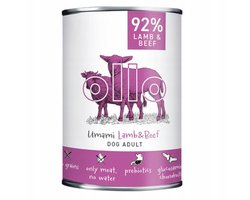 Ollo Umami Serie - Hondenvoer Nat - Lam en Rund - 8x400 g