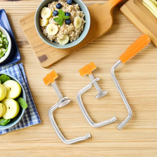 Pastamachine Slinger - Reserveonderdeel - Zelfgemaakte Pasta - Universele Pasvorm - 18 cm Lengte - Diverse kleuren — afbeelding 3