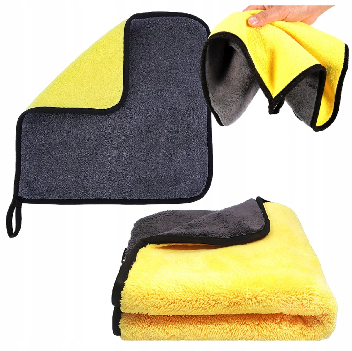 Dubbelzijdige Microvezeldoek Auto 30x40cm - Reinigen & Drogen