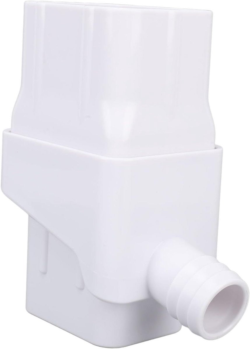 Regenwater Systeem - Afvoer Omvormer - Water Besparen - Eenvoudige Installatie - 20.98 x 14 x 7.98 cm - Wit