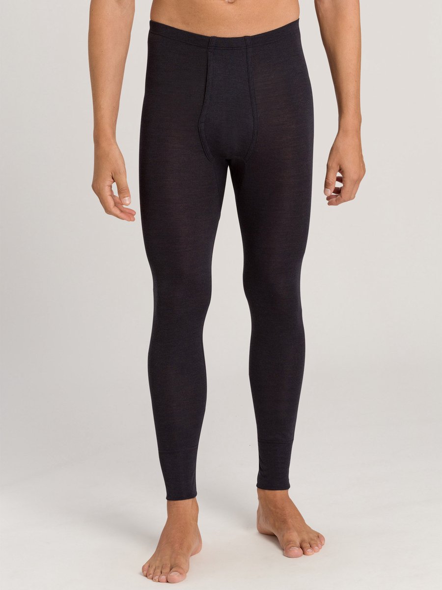 Hanro - Woolen Silk - Thermobroek - Antraciet - S