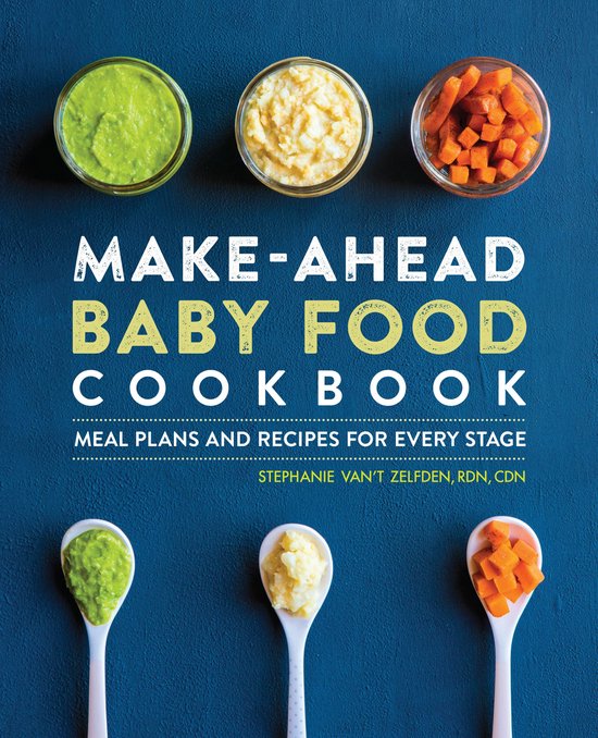 Make-Ahead Baby Food Cookbook - cover