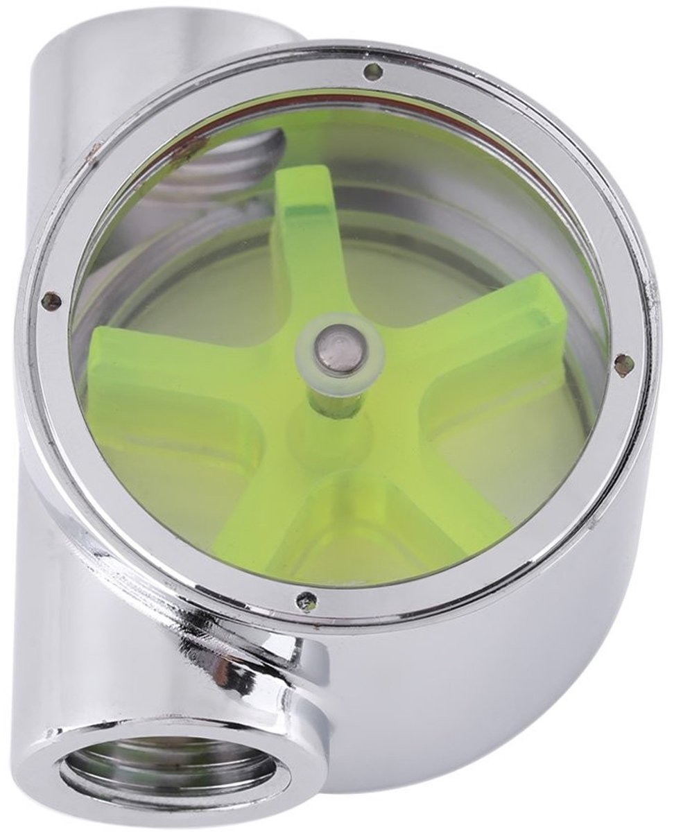 SPHProducts - Metal Flow Indicator - Water Cooling - Bewaak Waterstroom - G1/4 Inch Bushing - Essentie Voor Computers - Voor Waterkoelingssystemen