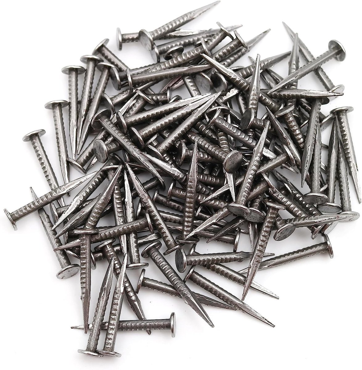 Allecto - Stalen Pinnen - Extra Puntig - 100 Stuks - 1,5 x 15 mm - Ronde Platte Kop - Ideaal voor Kamdoeleinden - Staal