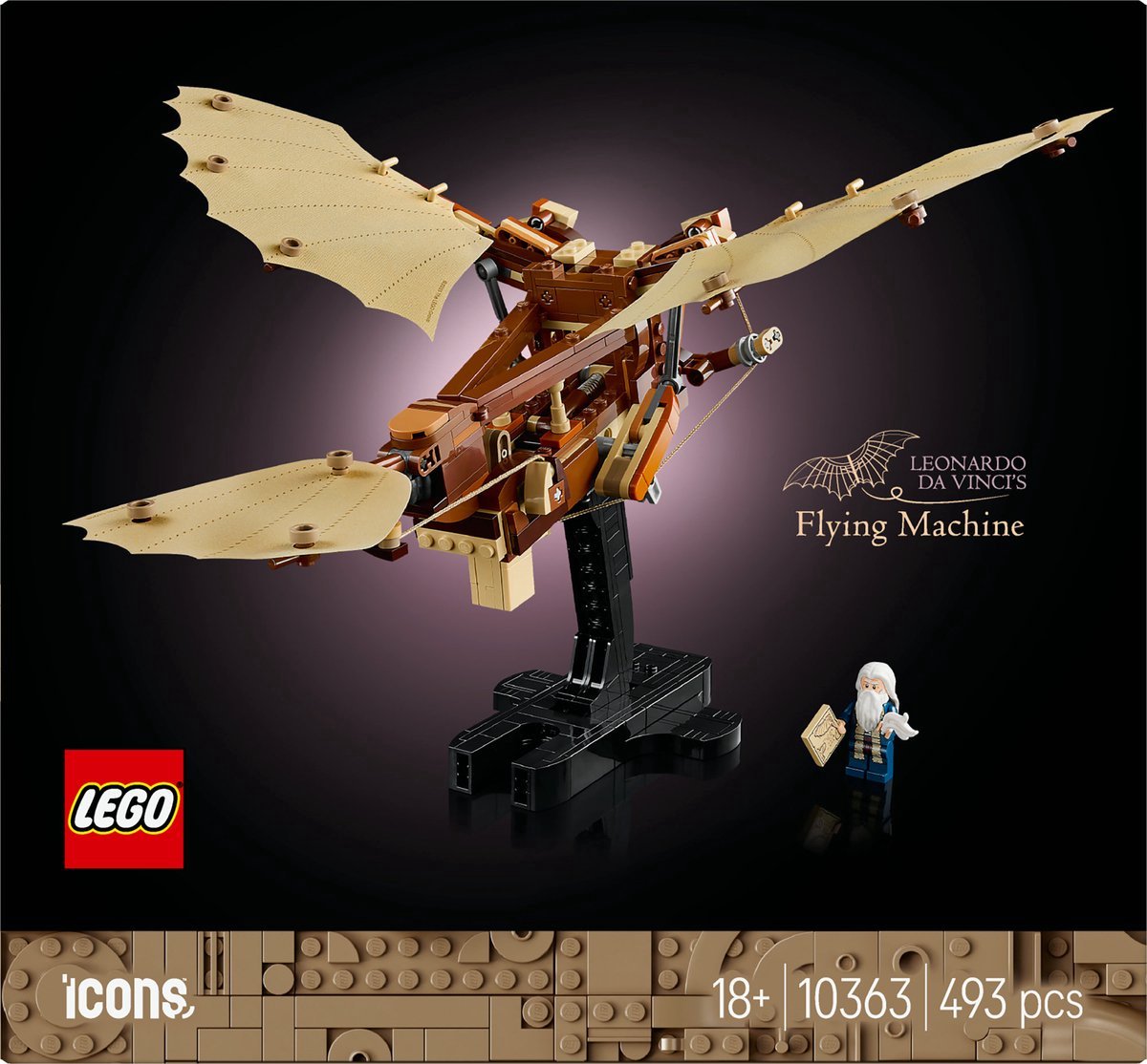LEGO Icons De vliegmachine van Leonardo da Vinci - 10363 — afbeelding 16