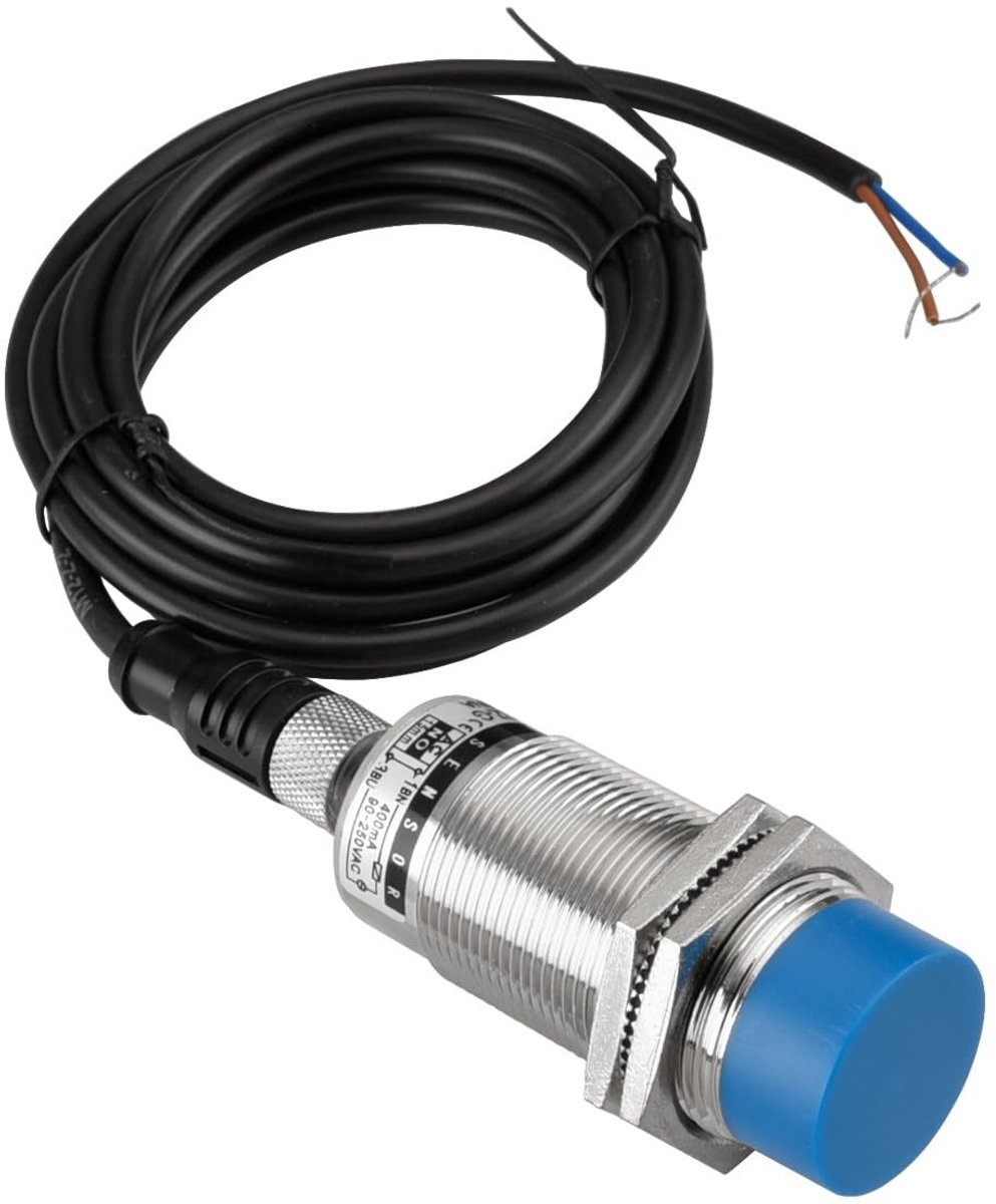 Byshayne - Inductieve nabijheidssensor - LJ30A3-15-J/EZ-G - Economisch en eenvoudig - Geel - Ideaal voor PLC-toepassingen - 1-15mm dete...