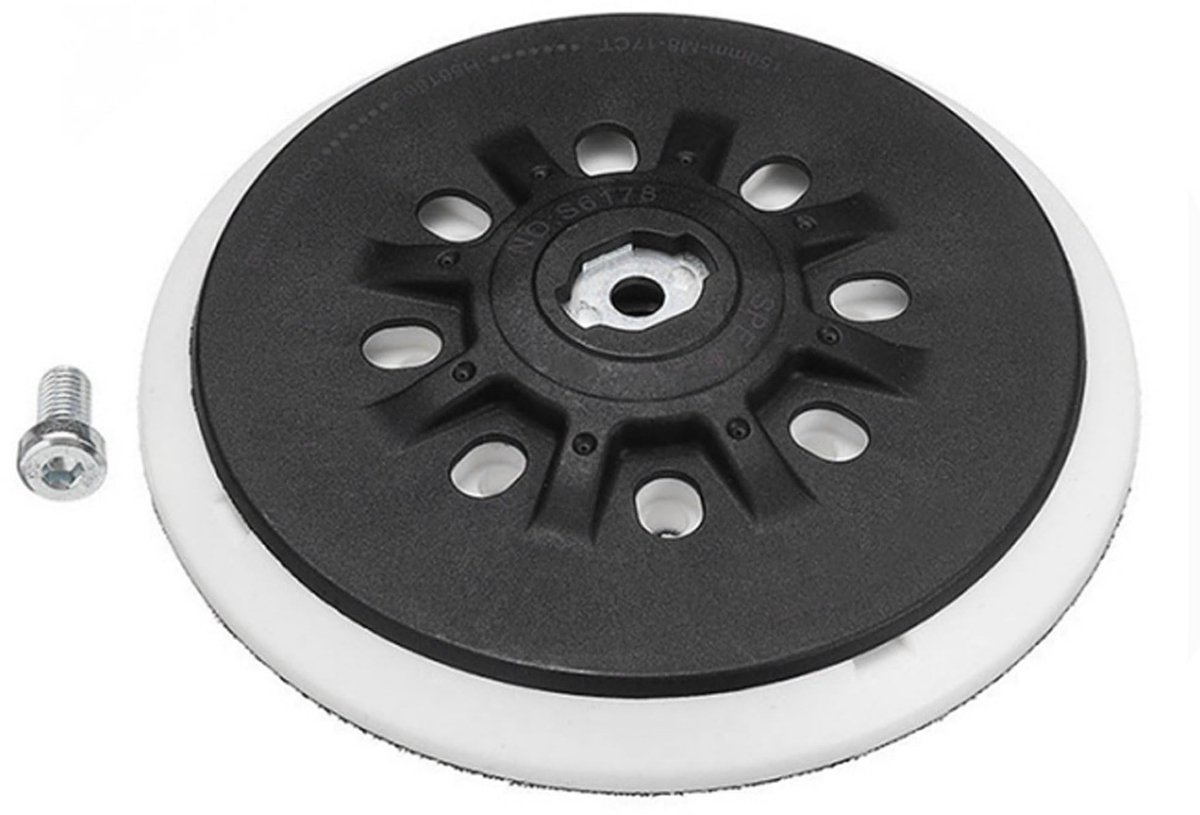 MTTProducts - Schuurwiel 150mm - Vervangingsschijf - Voor Orbitalen - Geschikt voor RO1 RO2E RO150E - Universele Compatibiliteit