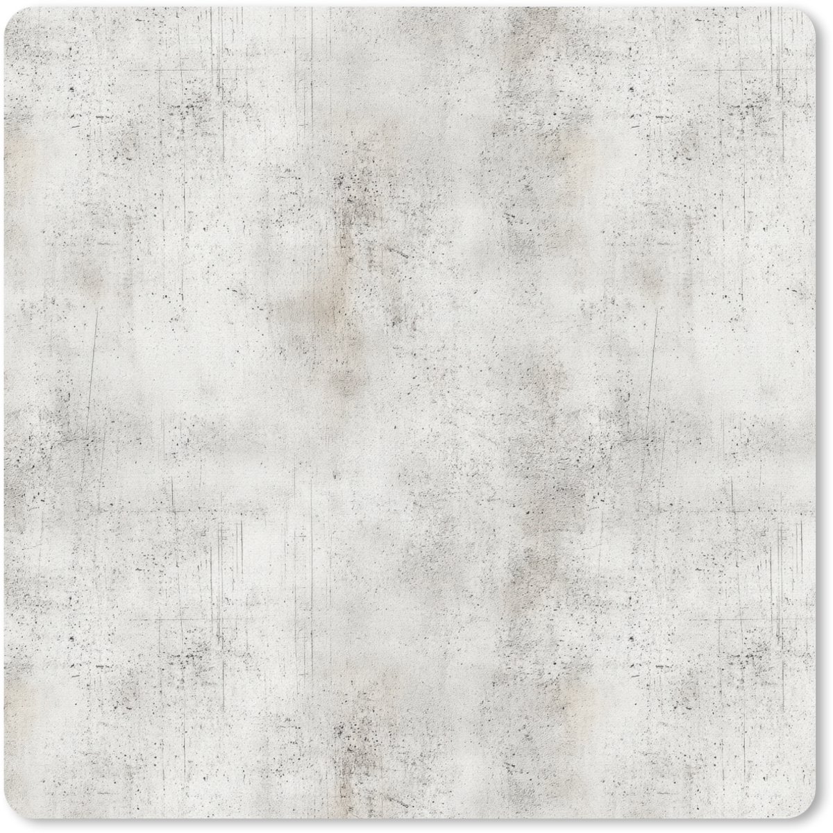 Muismat 20x20 cm - Mousepad Grijs - Beton print - Verweerd - Muismatten