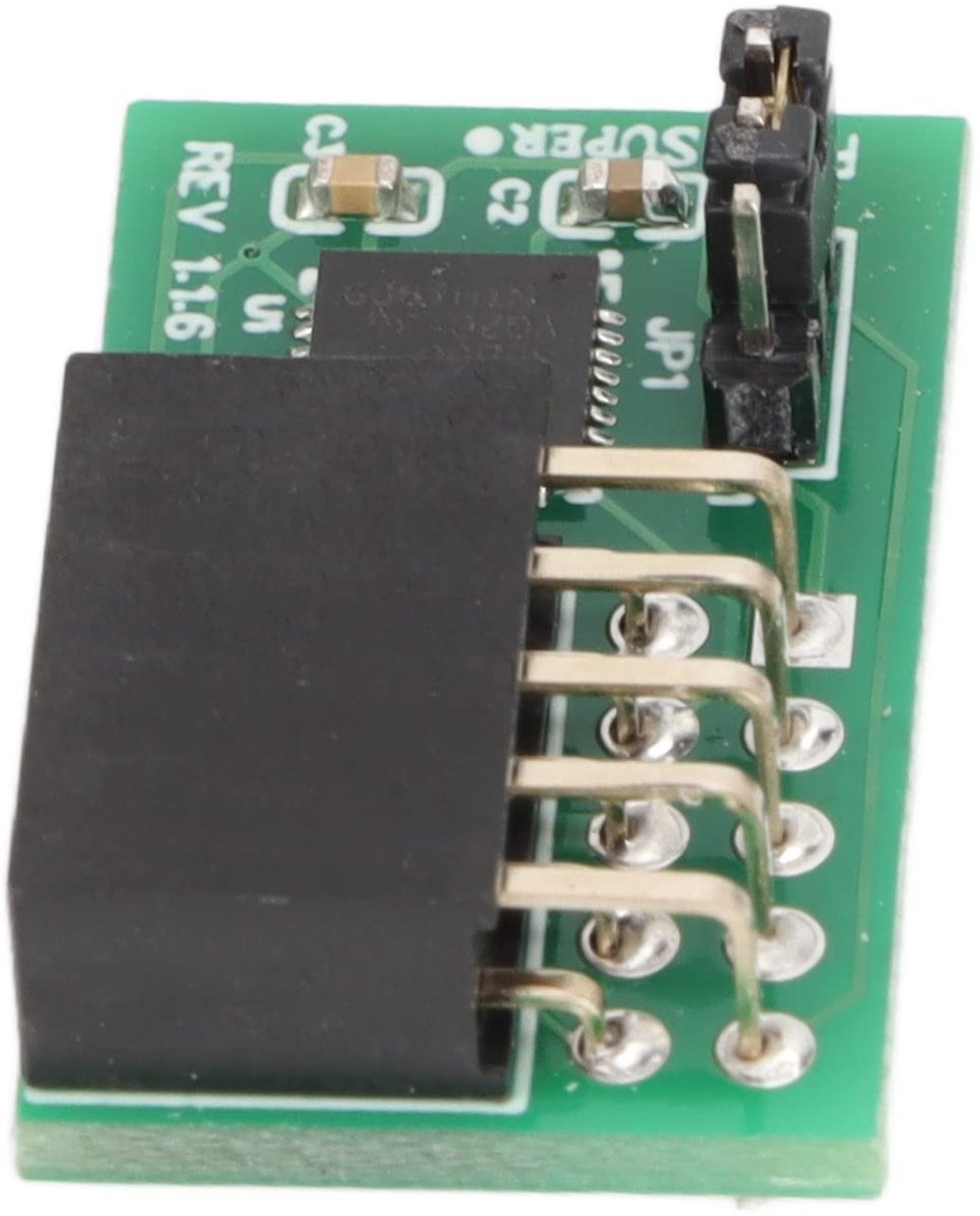 Store_9 - TPM2.0-module - 10-pins - Beveiligingsmodule voor Moederborden - Systeemcomponenten - Geschikt voor Windows 10 - Cryptoprocessor