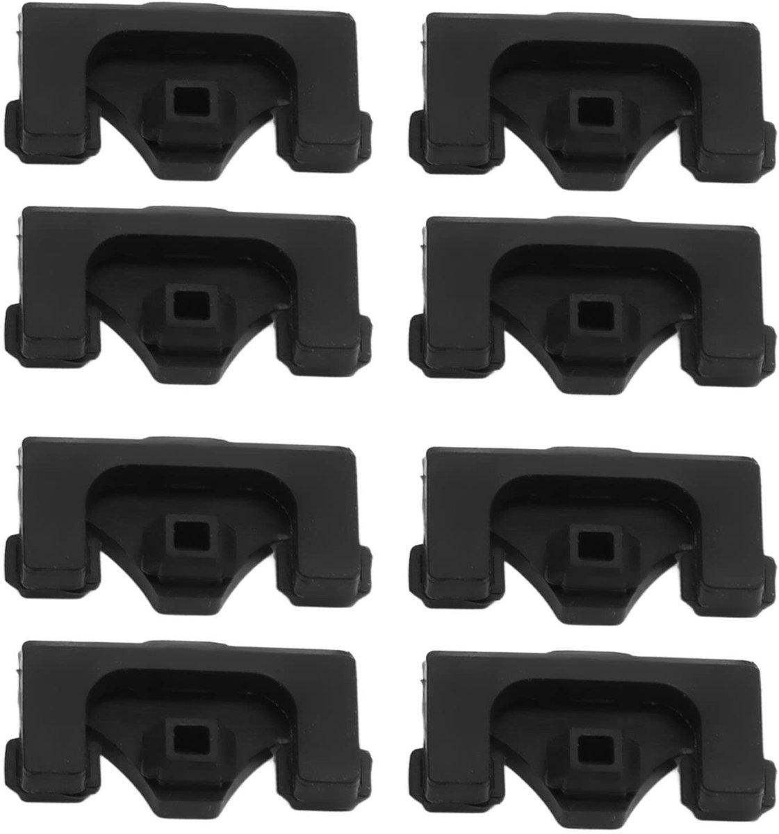 Store_9 Air Fryer Siliconen Bumpers Vervangende Bumper Onderdelen Krasbestendig en Antislip 8 Stuks Geschikt voor 6qt Friteuse Premium